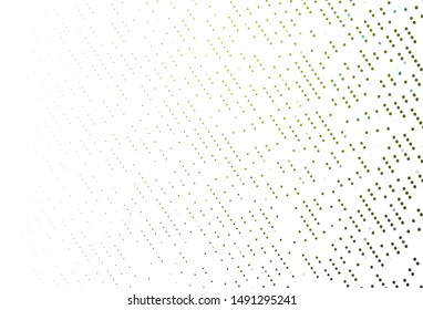 Light Green, Yellow vector template with circles. Modern abstract illustration with colorful water drops. Pattern for beautiful websites.