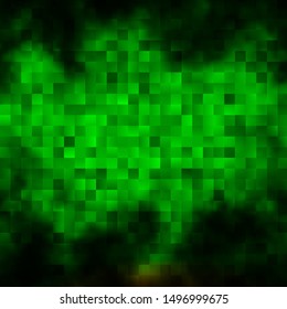 Light Green, Yellow vector template with rectangles. New abstract illustration with rectangular shapes. Template for cellphones.