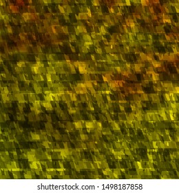 Light Green, Yellow vector template with lines, triangles. Shining abstract illustration with colorful triangles. Design for your promotions.