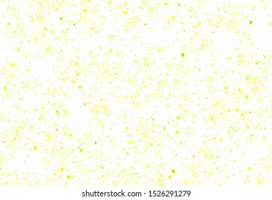 Light Green, Yellow vector template with chaotic shapes. Simple colorful illustration with abstract gradient shapes. Modern design for your business card.