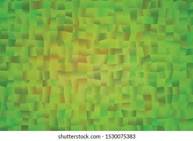 Light Green, Yellow vector template with square style. Beautiful illustration with rectangles and squares. Pattern for commercials.