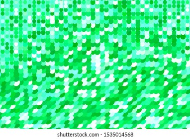 Light Green, Yellow vector template with circles. Modern abstract illustration with colorful water drops. Design for your business advert.