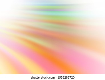 Light Green, Yellow vector template with bubble shapes. Shining illustration, which consist of blurred lines, circles. A new texture for your  ad, booklets, leaflets.