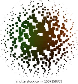 Light Green, Yellow vector template with rectangles. Colorful illustration with gradient rectangles and squares. Best design for your ad, poster, banner.
