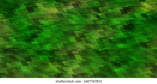 Light Green, Yellow vector template with rectangles. Abstract gradient illustration with rectangles. Pattern for busines booklets, leaflets
