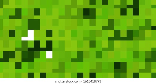 Light Green, Yellow vector template in rectangles. Rectangles with colorful gradient on abstract background. Pattern for websites, landing pages.