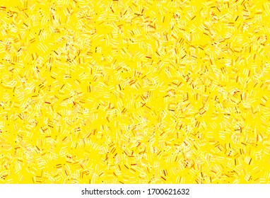 Light Green, Yellow vector template with repeated sticks, dots. Lines on blurred abstract background with gradient. Pattern for your busines websites.
