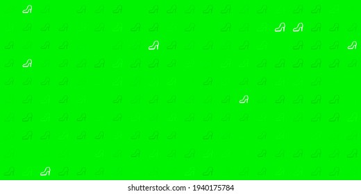 Light green, yellow vector template with businesswoman signs. Colorful illustration with gradient feminism shapes. Best design to show the power of women.