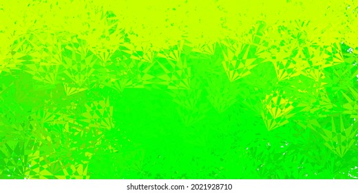 Light green, yellow vector template with triangle shapes. Smart abstract illustration with triangle forms in modern style. Start design for inspiration. - Powered by Shutterstock - Get 15% off with code: PIKWIZARD15