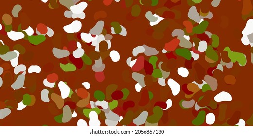 Light green, yellow vector template with abstract forms. Colorful illustration with simple gradient shapes. Smart design for your business.