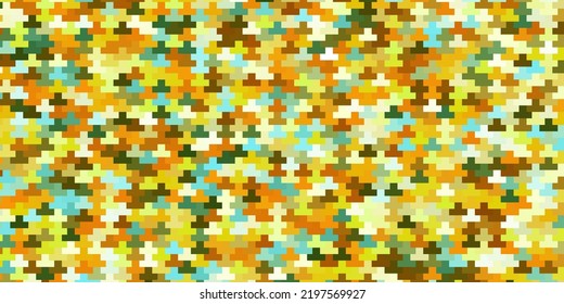 Plantilla vectorial amarillo verde claro en rectángulos. Ilustración de gradiente abstracto con rectángulos. Plantilla para teléfonos móviles.