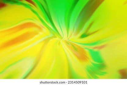 Light Green, Yellow vector template with wry lines. Geometric illustration in abstract style with gradient.  Abstract style for your business design.