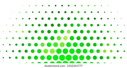 Planta vectorial amarillo verde claro con círculos. Ilustración abstracta moderna con formas de círculo coloridas. Diseño para sus comerciales.