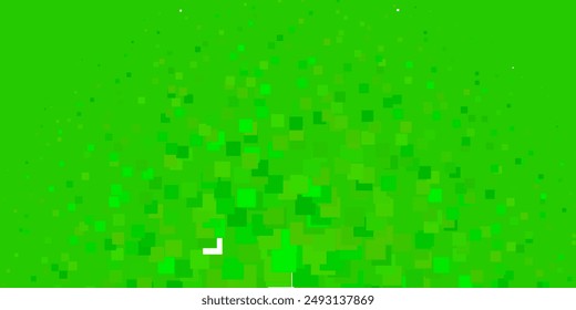 Verde claro, Plantilla de Vector amarillo en rectángulos. Ilustración con un conjunto de rectángulos degradados. Patrón para folletos de negocios, folletos