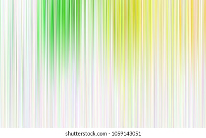 Light Green, Yellow vector texture with colored lines. Decorative shining illustration with lines on abstract template. Smart design for your business advert.
