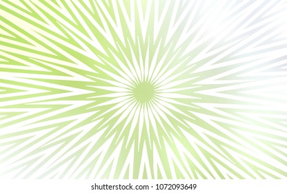 Light Green, Yellow vector texture with colored lines. Shining colored illustration with sharp stripes. Template for your beautiful backgrounds.