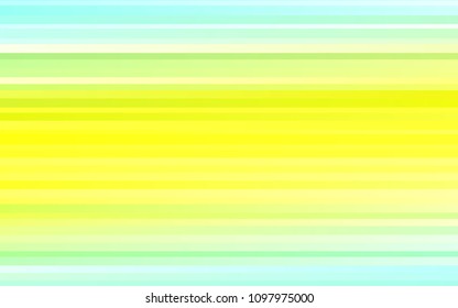 Light Green, Yellow vector texture with colored lines. Lines on blurred abstract background with gradient. The pattern can be used for websites.