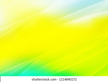 Light Green, Yellow vector texture with colored lines. Blurred decorative design in simple style with lines. Smart design for your business advert.