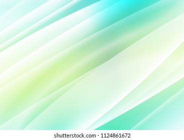 Light Green, Yellow vector texture with colored lines. Blurred decorative design in simple style with lines. The template can be used as a background.