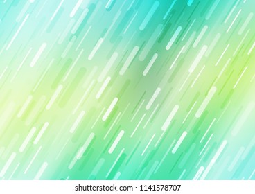 Light Green, Yellow vector texture with colored lines. Blurred decorative design in simple style with lines. The pattern can be used for busines ad, booklets, leaflets