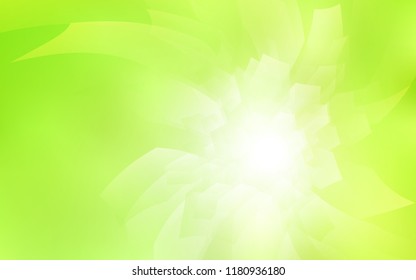 Light Green, Yellow vector texture with colorful hexagons. Glitter abstract illustration in hexagonal style. Pattern can for your ad, booklets.