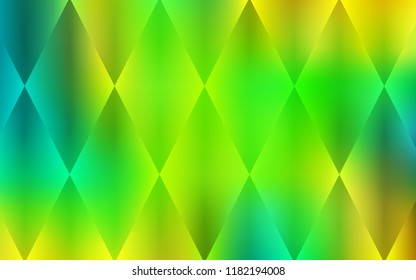 Light Green, Yellow vector texture in rectangular style. Beautiful illustration with rectangles and squares. Pattern can be used for websites.
