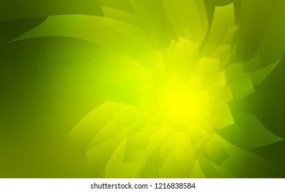 Light Green, Yellow vector texture with colorful hexagons. White background with colorful hexagons. Pattern for ads, leaflets.