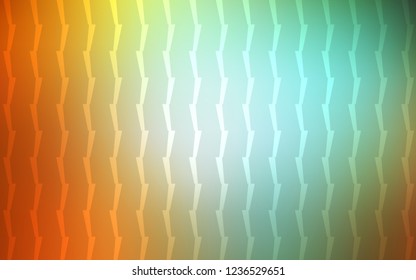 Light Green, Yellow vector texture with colored lines. Blurred decorative design in simple style with lines. Smart design for your business advert.