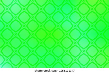 Light Green, Yellow vector texture with beautiful stars. Shining colored illustration with stars. Best design for your ad, poster, banner.