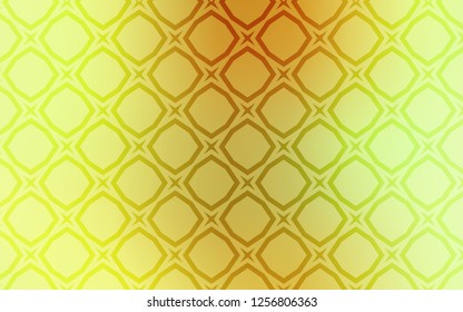 Light Green, Yellow vector texture with beautiful stars. Stars on blurred abstract background with gradient. Pattern for wrapping gifts.