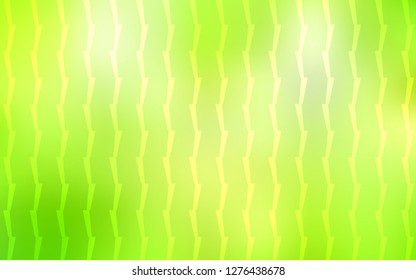 Light Green, Yellow vector texture with colored lines. Blurred decorative design in simple style with lines. Template for your beautiful backgrounds.