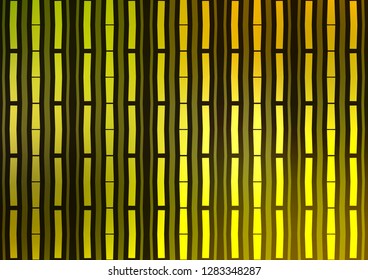 Light Green, Yellow vector texture with colored lines. Lines on blurred abstract background with gradient. The pattern can be used as ads, poster, banner for commercial.