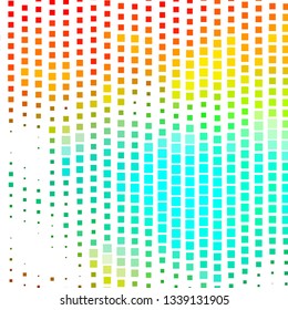 Light Green, Yellow vector texture in rectangular style. Abstract gradient illustration with colorful rectangles. Pattern for websites, landing pages.