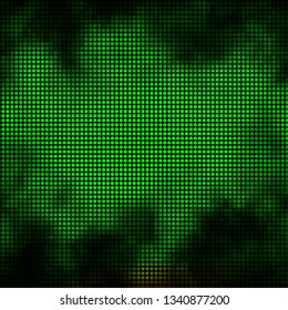 Light Green, Yellow vector texture with circles. Illustration with set of shining colorful abstract spheres. Pattern for business ads.
