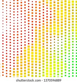 Light Green, Yellow vector texture in rectangular style. Illustration with a set of gradient rectangles. Pattern for commercials, ads.