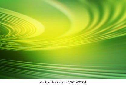 Light Green, Yellow vector texture with wry lines. Colorful illustration in simple style with gradient. A completely new design for your business.