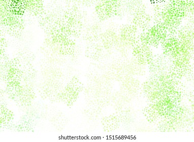 Light Green, Yellow vector texture with abstract forms. Simple colorful illustration with abstract gradient shapes. Background for a cell phone.