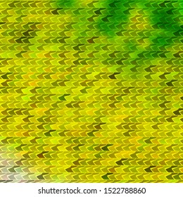 Light Green, Yellow vector texture in rectangular style. Rectangles with colorful gradient on abstract background. Pattern for commercials, ads.