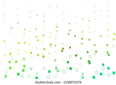 Light Green, Yellow vector texture with rectangular style. Modern abstract illustration with colorful rectangles. Background for cell phones.