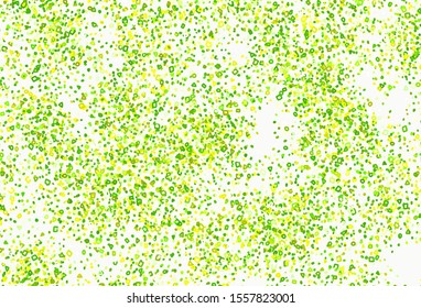 Light Green, Yellow vector texture with abstract forms. Decorative design in abstract style with random forms. Background for a cell phone.