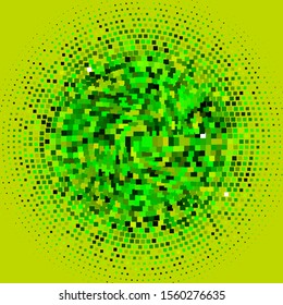 Light Green, Yellow vector texture in rectangular style. Illustration with a set of gradient rectangles. Pattern for business booklets, leaflets