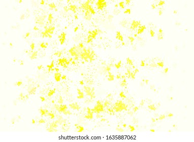 Light Green, Yellow vector texture with abstract forms. Illustration with colorful gradient shapes in abstract style. Background for a cell phone.