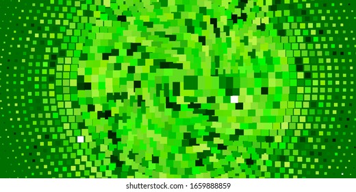 Light Green, Yellow vector texture in rectangular style. Modern design with rectangles in abstract style. Best design for your ad, poster, banner.