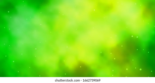 Light Green, Yellow vector texture with beautiful stars. Decorative illustration with stars on abstract template. Pattern for websites, landing pages. Light Green, Yellow vector texture with beautiful stars. Decorative illustration with stars on abstract template. Pattern for websites, landing pages.