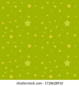 Light Green, Yellow vector texture with beautiful stars.The pattern can be used for wrapping gifts.
