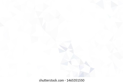 Light Green, Yellow vector triangle mosaic texture. Geometric illustration in Origami style with gradient.  New template for your brand book.