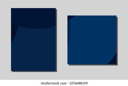 Light Green, Yellowvector cover for Envelopes. Blurred decorative design in abstract style with textbox. Pattern for beautiful business cards, folders.
