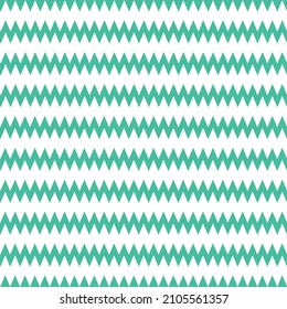 Líneas de zigzag de color verde claro a rayas vectoriales.Fondo natural de color fresco.Diseño sencillo para escritura, cubierta, mosaico, tela, mantel, etc.