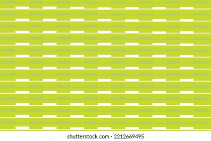 Light green zigzag thick and thin lines vector pattern. Fill background. Suitable for design template and element.