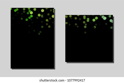 Light Greenvector background for presentations. Abstract booklet on colored background with gradient. Pattern for ads, leaflets, labels of your business.